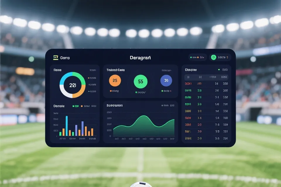 体育数据控制台示意图